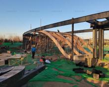 千樹承建河北園博園木結(jié)構(gòu)建筑在建中，敬請期待成品！